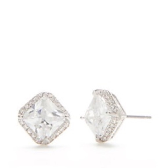 NEW Kate Spade Save the Date Princess cut studs - Picture 5 of 5